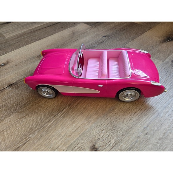 Barbie Other - Barbie The Movie Pink Corvette Convertible Chevrolet Toy Car HPX40